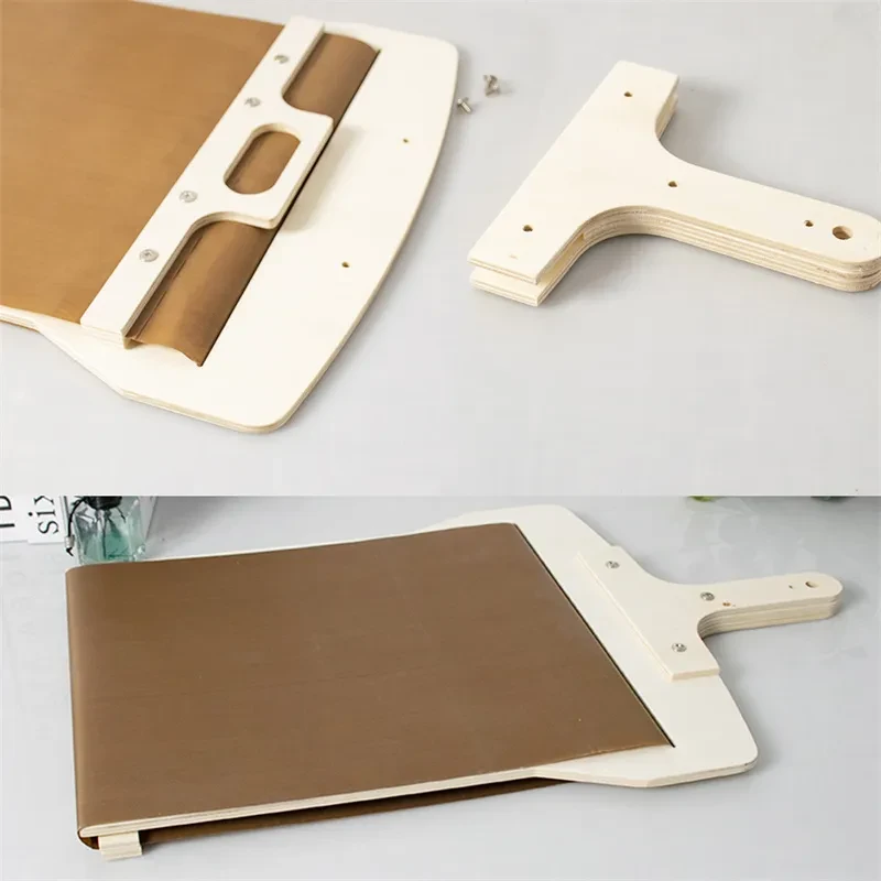 3 Sizes Sliding Pizza Peel Shovel Storage Board