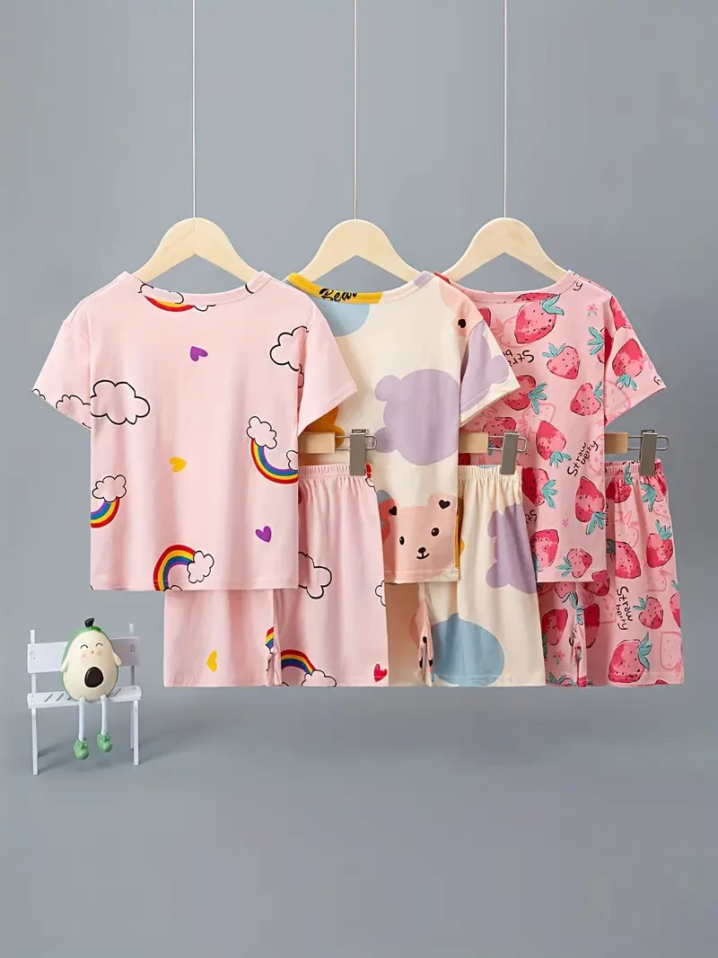 3 Sets Adorable Girls Underwear Sets