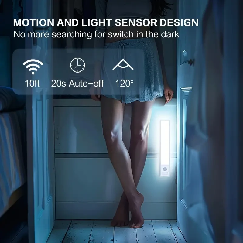 2pcs LED Motion Sensor Lights -