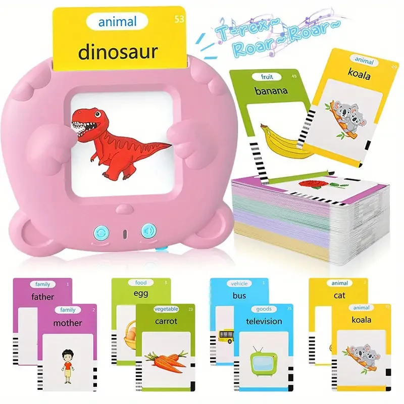 Speaking Card Early Education Learning Toy - Language Learning & Word Reader