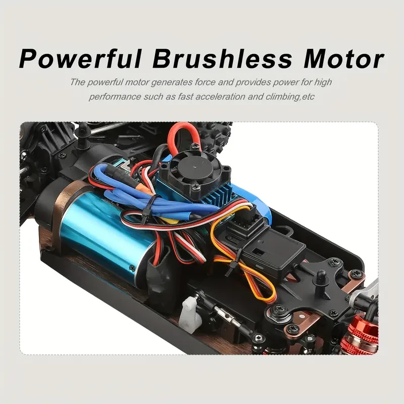 WLtoys XKS 144010 Off-Road RC Car - 75km/h High-Speed 4WD Racing Car