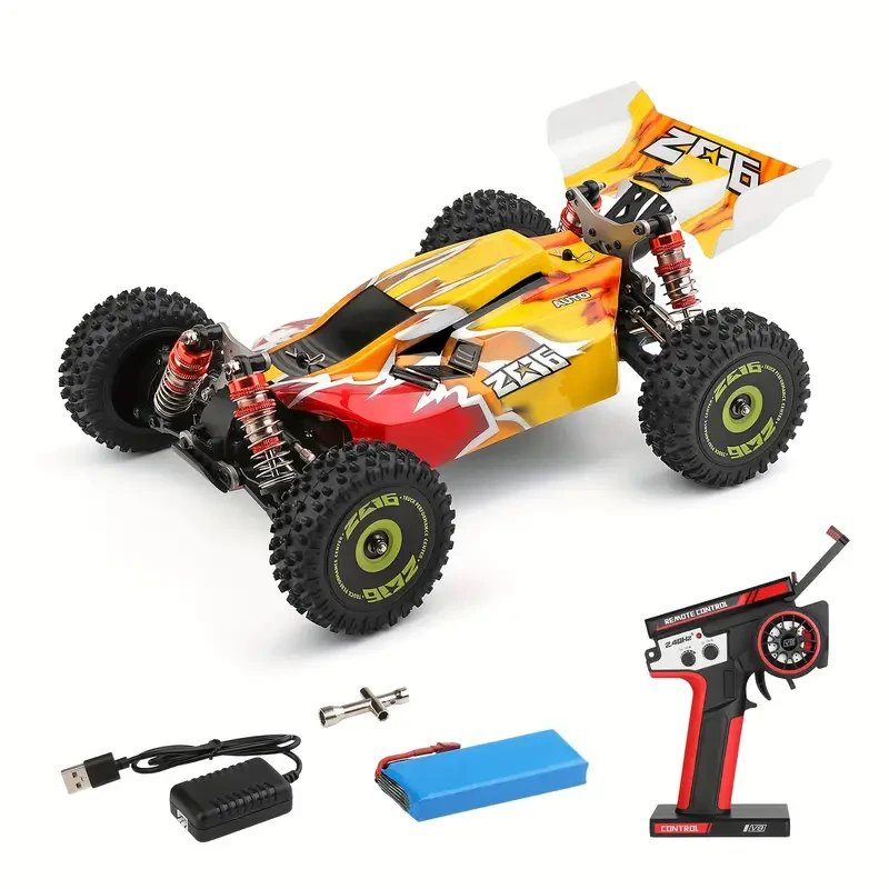 WLtoys XKS 144010 Off-Road RC Car - 75km/h High-Speed 4WD Racing Car
