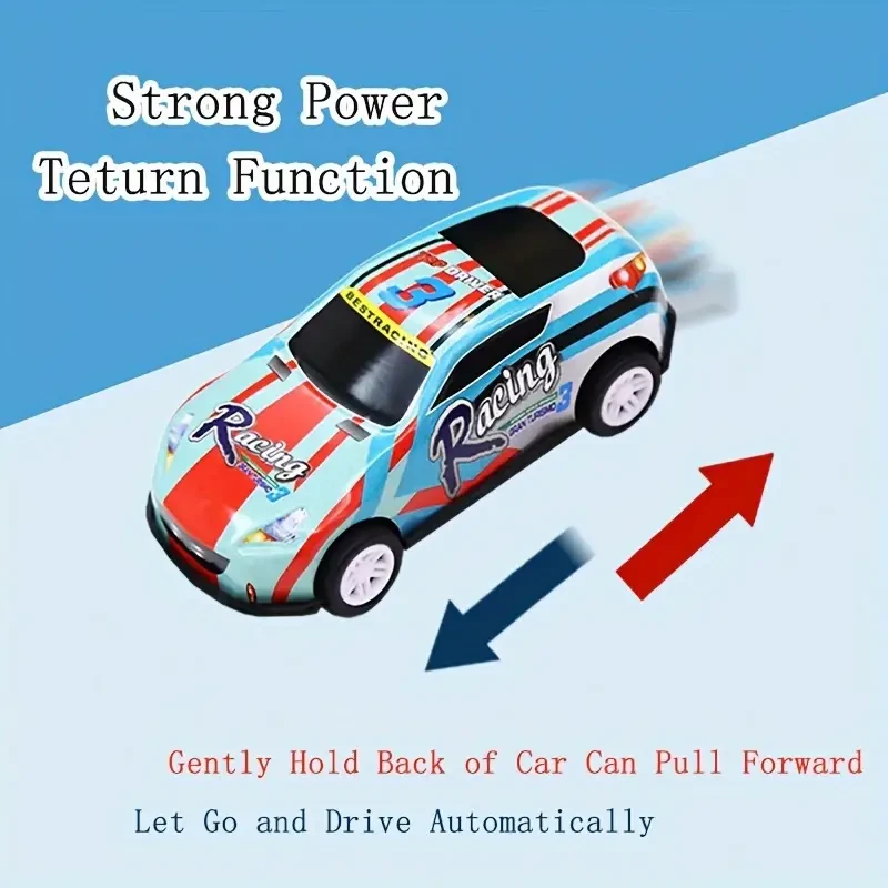 Alloy Racing Car Set - 30 Pull Back Cars in Treasure Edition Storage Bucket