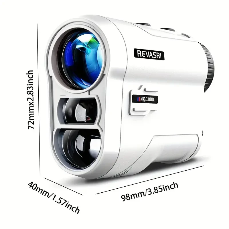 Golf Rangefinder With Slope And Pin Lock Vibration