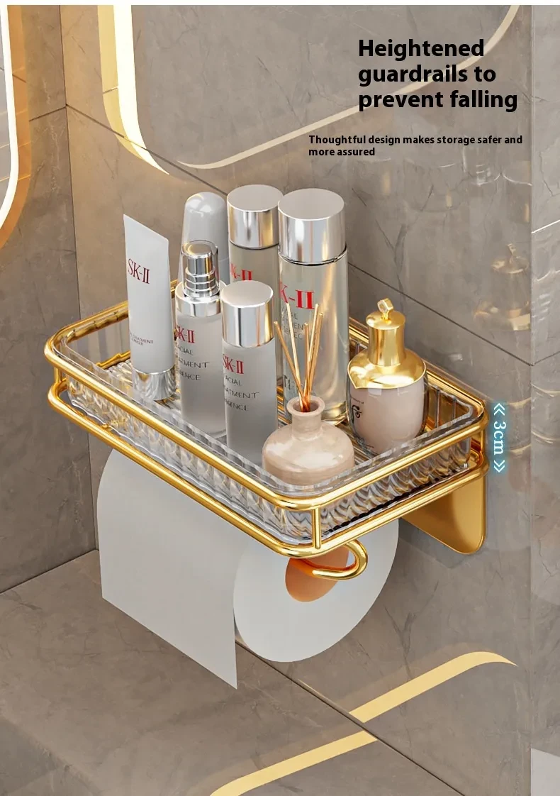 Luxury Toilet Tissue Storage Rack