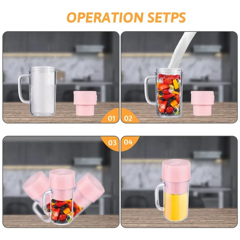 Lixada Portable Blender For Shakes And Smoothies