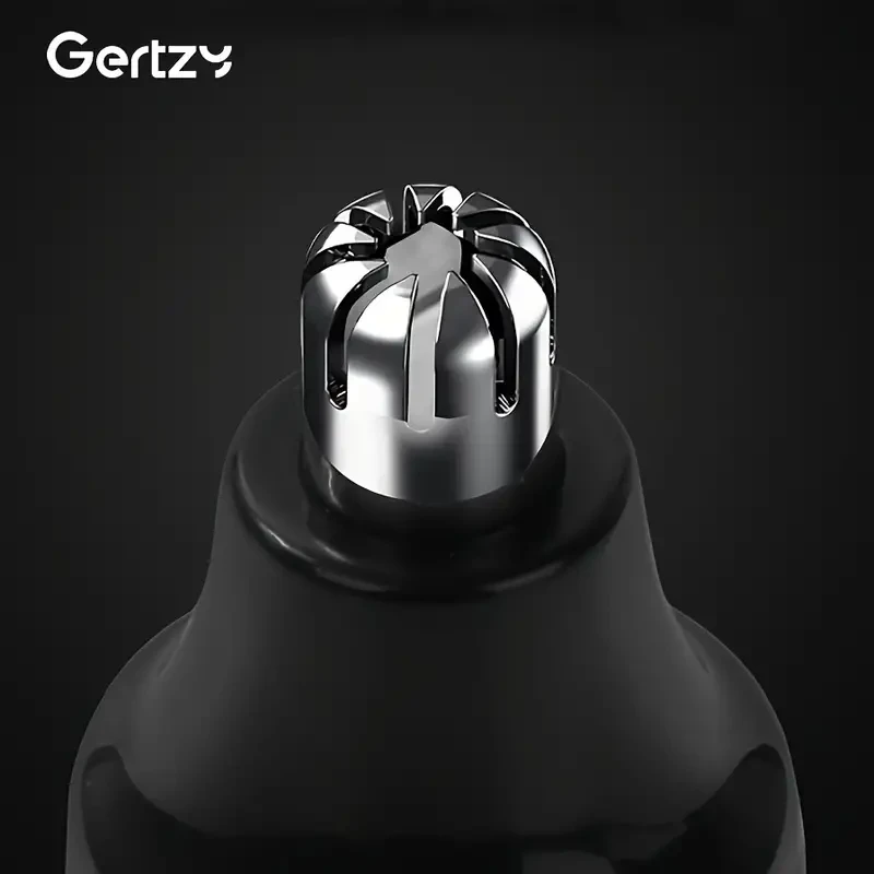 GERTZY Ear And Nose Hair Trimmer For Men Rechargeable - USB Electric Nose Hair Trimmer For Women - Painless Eyebrow Facial Hair Removal Nose Clipper
