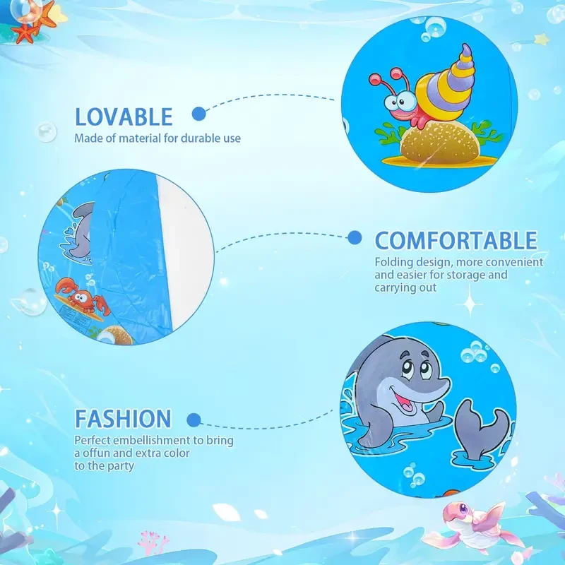 Outdoor Water Spray Mat,