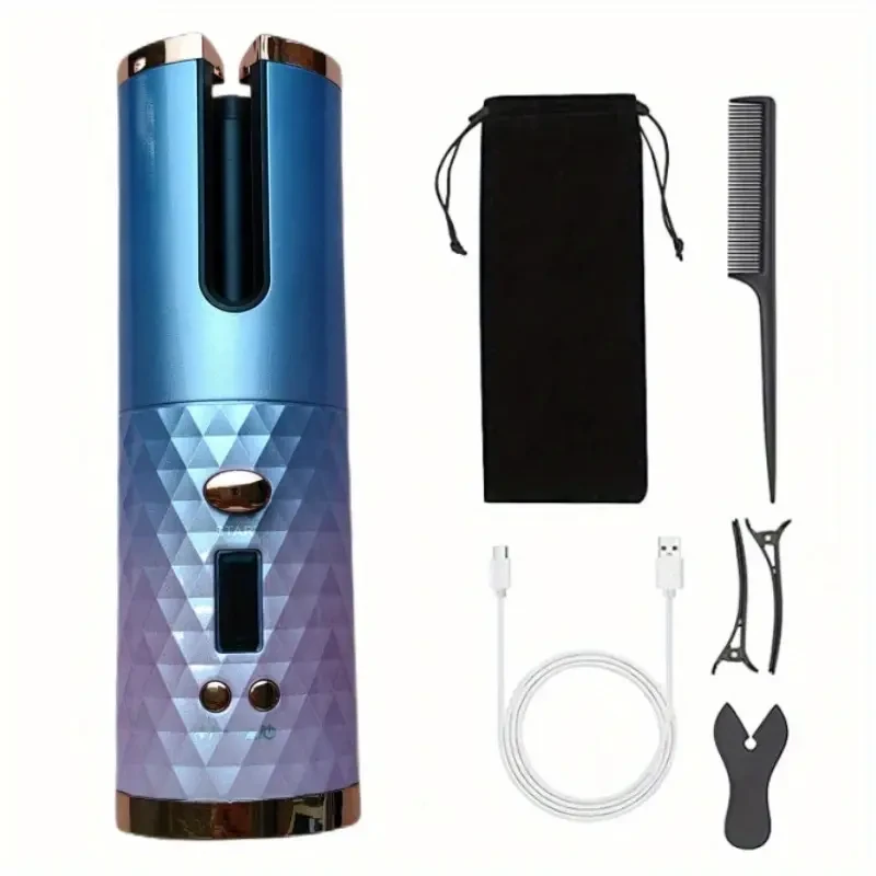 Rechargeable Cordless Automatic Hair Curler