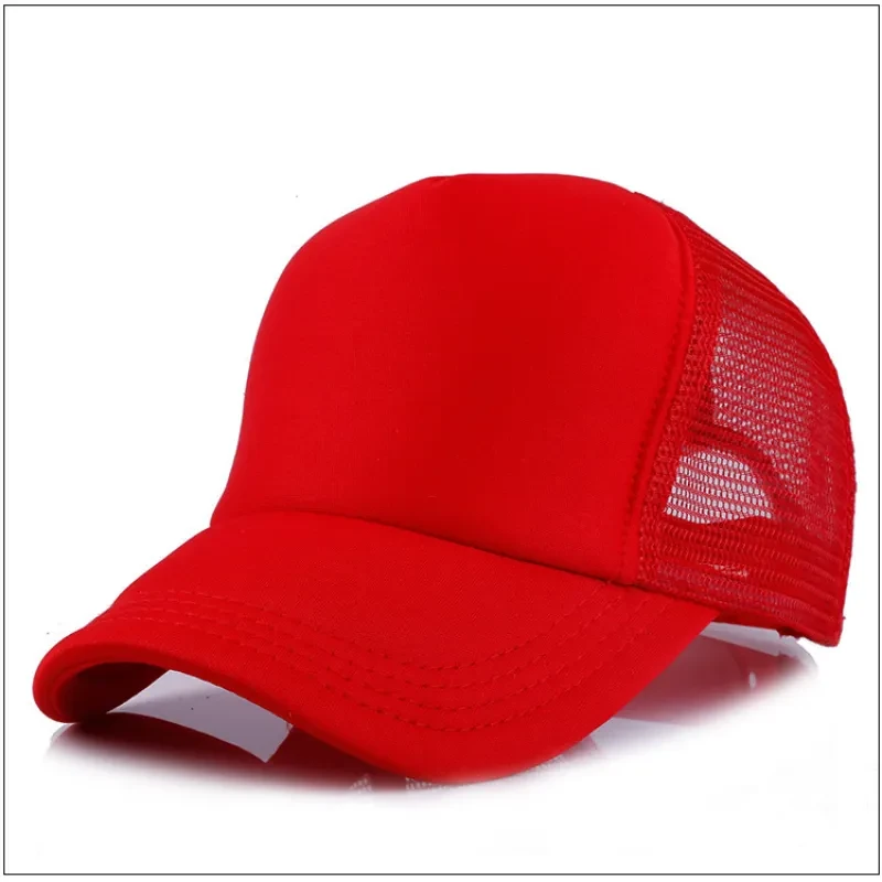 Polyester Cotton Mesh Work Cap with Sun Visor
