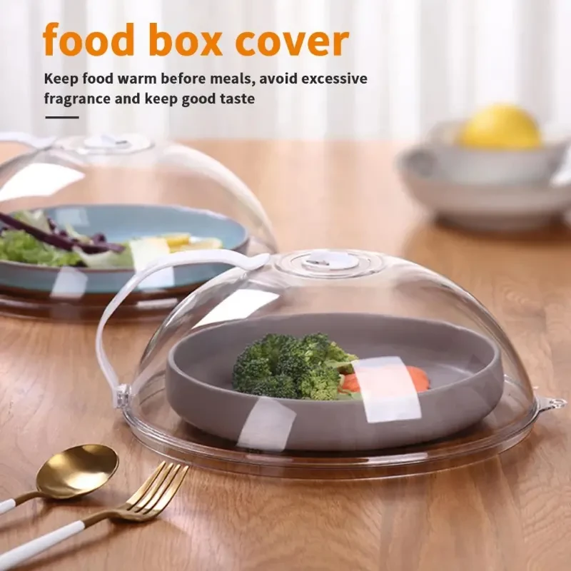 Crystal Clear Microwave Food Cover