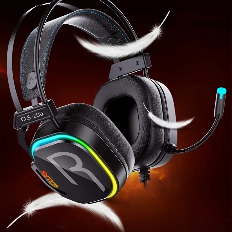 COLUSI CLS-200 RGB Gaming Headset - 360 Microphone