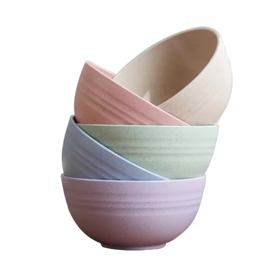 Anti-Fall Bowl Dinner Bowl Bamboo