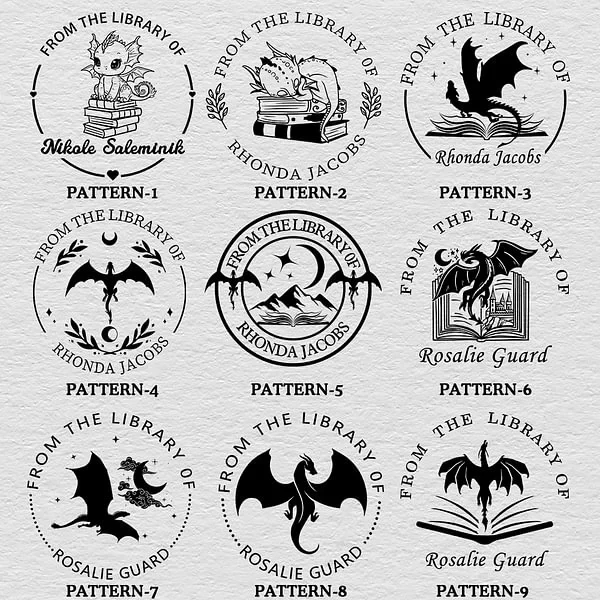 Personalized I'm Not A Bookworm I'm A Book Dragon