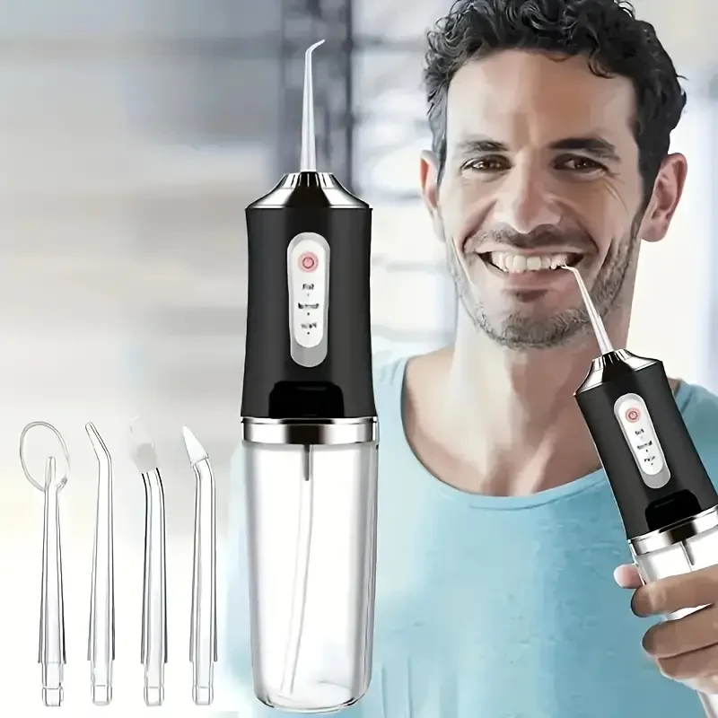 Portable Water Flosser for Teeth Cleaning