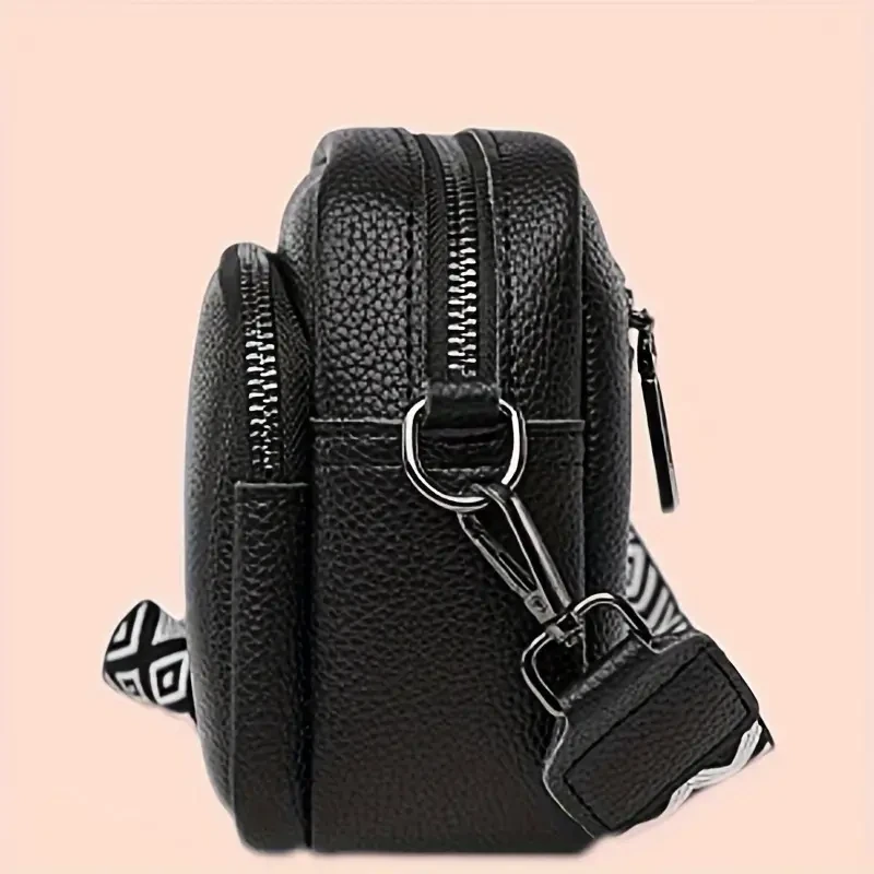 Elegant Genuine Leather Crossbody Bag