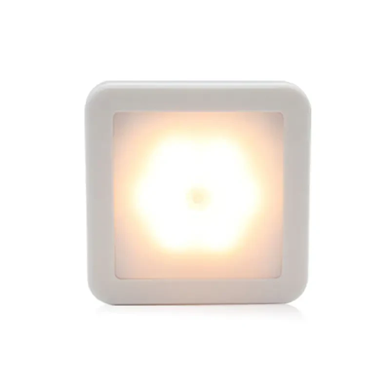 LED Motion Sensor Night Light - Warm & White Light