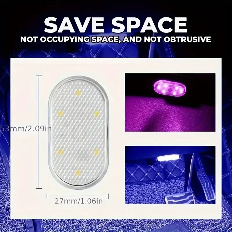 4pcs USB Rechargeable LED Touch Lamp Set