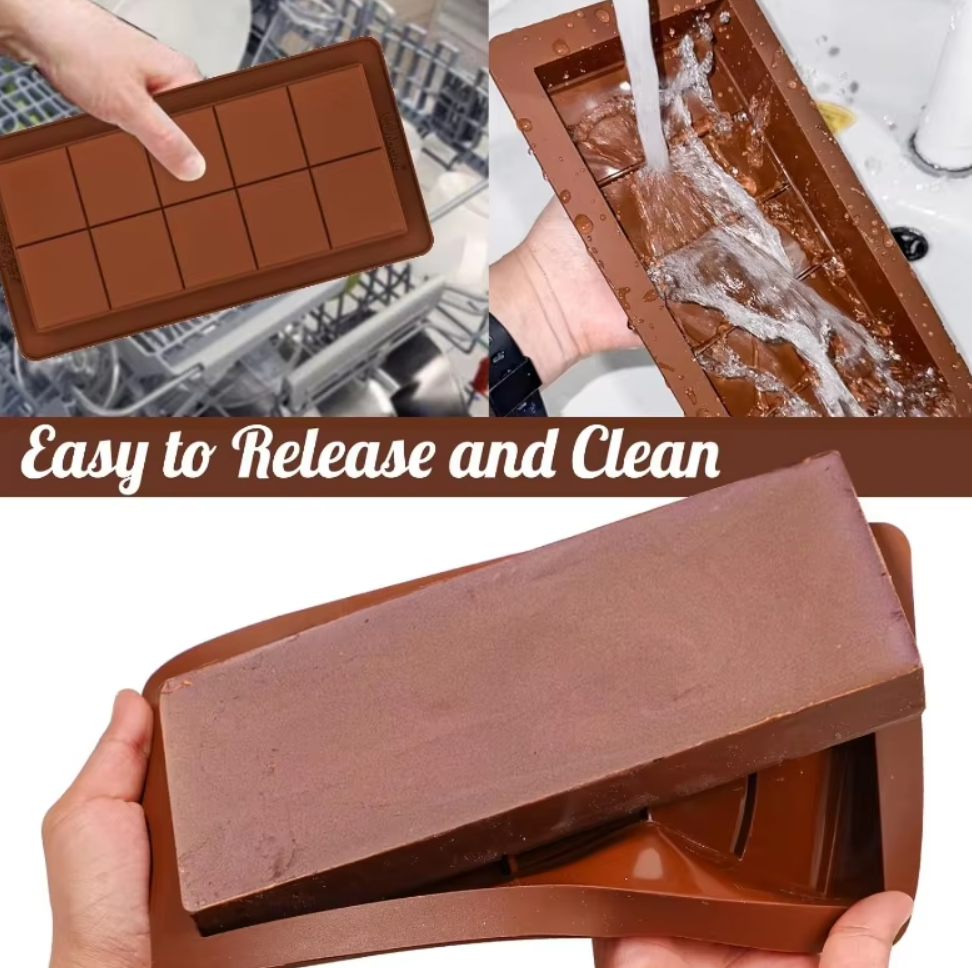 Chocolate Bar Molds Silicone Bars