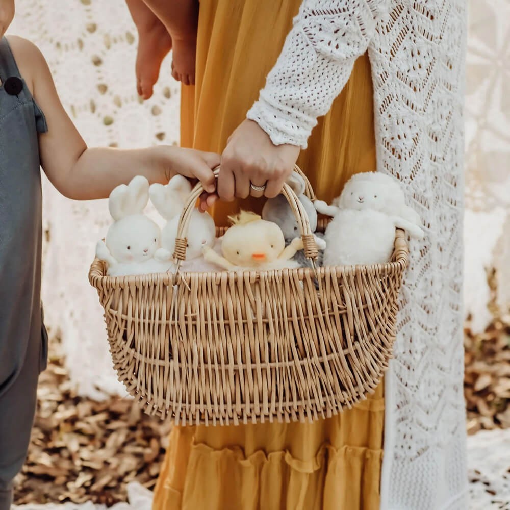 Rutabaga Bunny Roly Poly Soft Toy