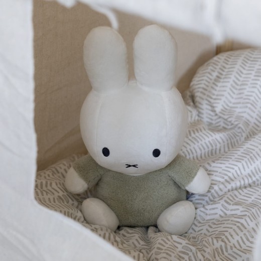 Miffy Fluffy Cuddle Plush Green Large