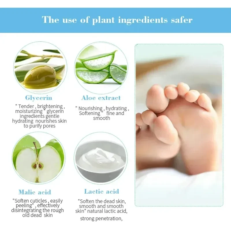 Whitening Heels Feet Peeling Anti Cracked Foot Skin Care