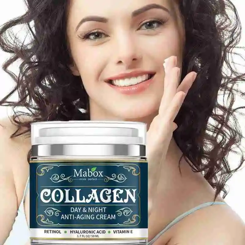 Anti-Aging Collagen Face Cream  Moisturizing Wrinkle Remover