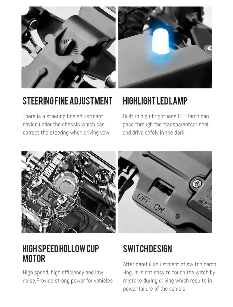 1:32 Scale Remote Control Cars, RC Cars Maximum Speed 20 Km/h, 2.4Ghz High Speed All Terrain Off-Road Electric Toy Car, Kids RC Car For Boys And Girls Christmas, Halloween, Thanksgiving Gifts