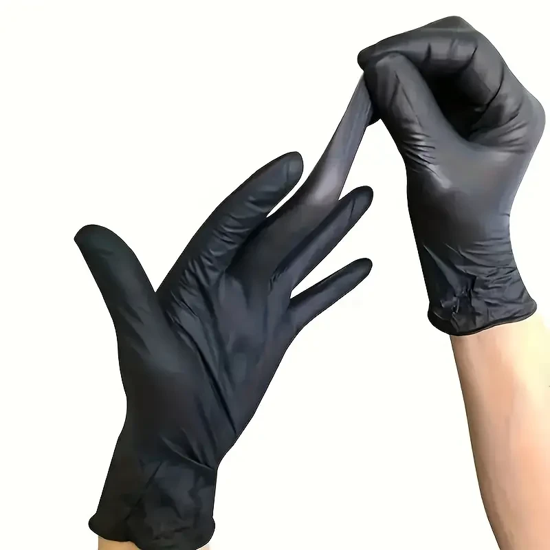 50 Durable Nitrile Gloves - Waterproof