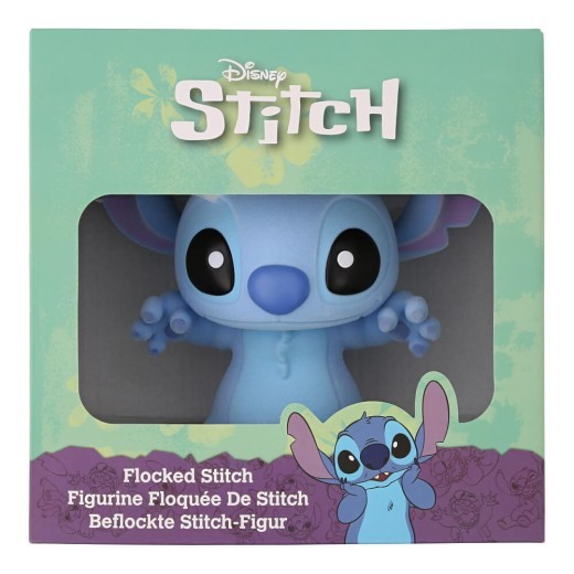 Disney Stitch Flocked Large Figurine