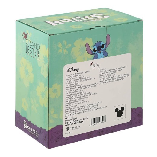 Disney Stitch Flocked Large Figurine