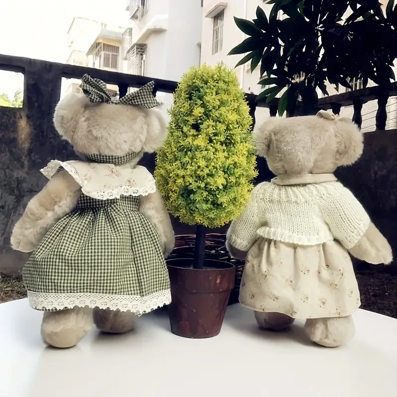 Teddy Bear Plush Toy Cloth Doll With Five Joints That Can Be Moved And Posed. New Creative Bear Doll For Christmas Gifts,