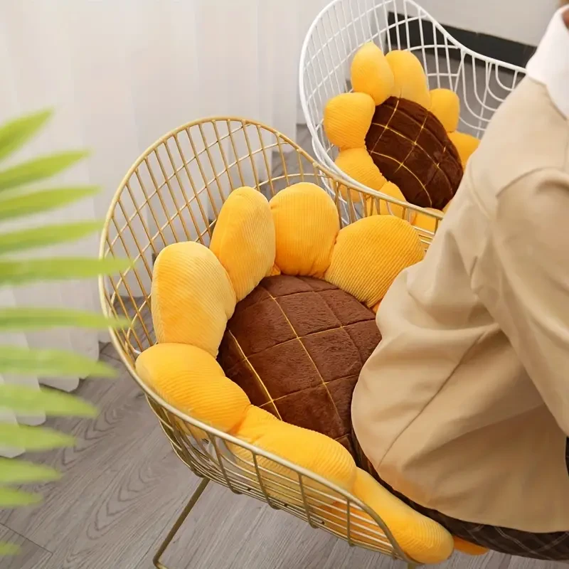 Sunflower Pillow Living Room Sofa Decoration Cushion