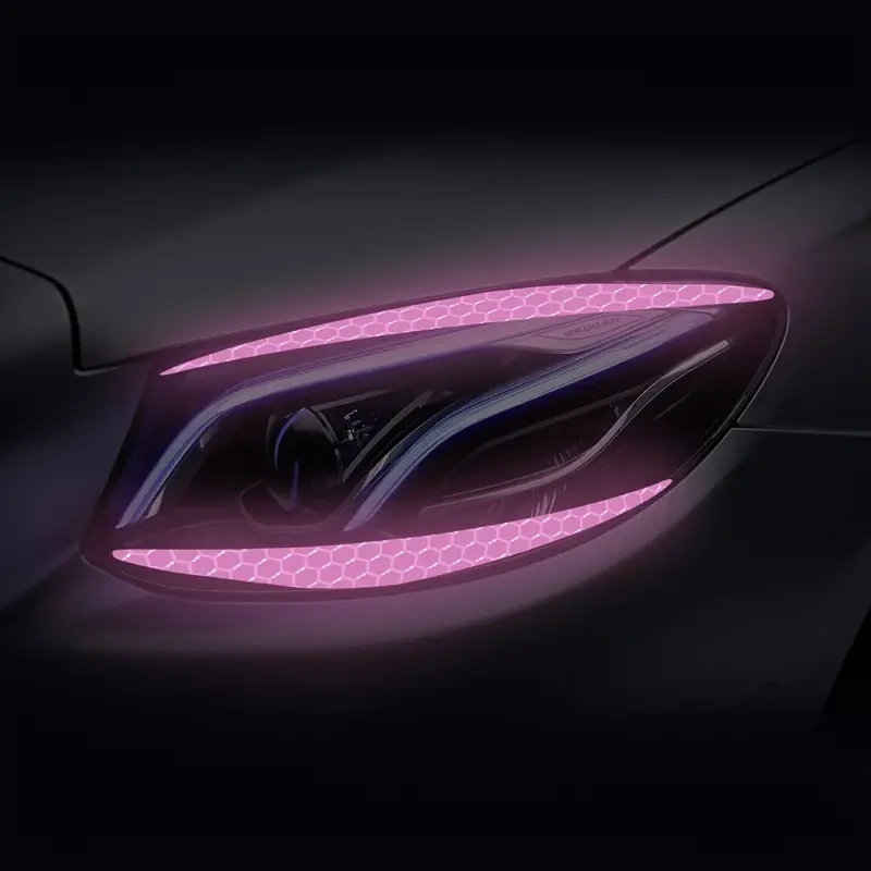 Reflective Eyeliner Car Headlight Decals - Vinyl Bumper Stickers