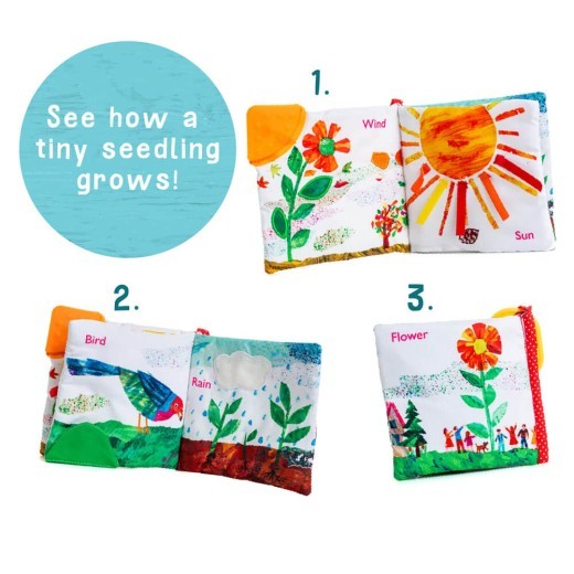 Soft Book: The Very Hungry Caterpillar Tiny Seed Clip-On