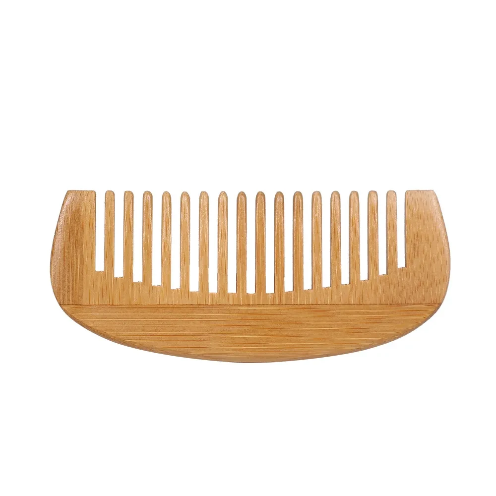 Crescent Hair Portable Hairdressing Comb Wooden Comb