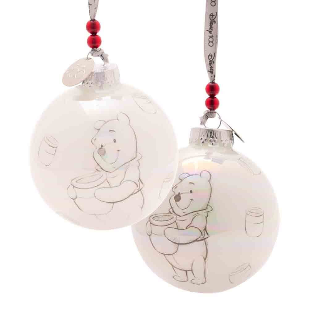 Disney 100 Christmas Baubles Classic Characters (set of 4)