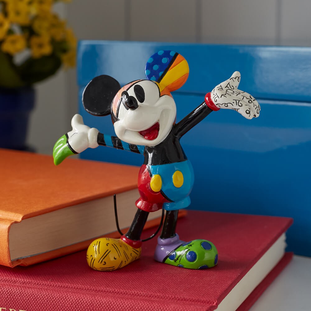 Mickey Mouse Arms Out Figurine - Mini