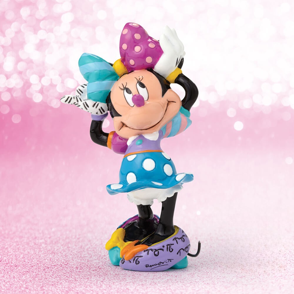 Minnie Mouse Arms Up Figurine - Mini