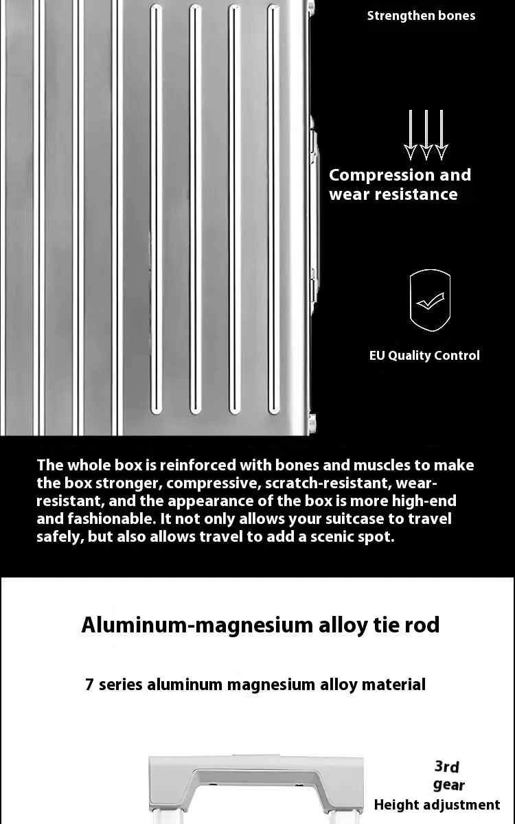 Universal Wheel Luggage Compartment