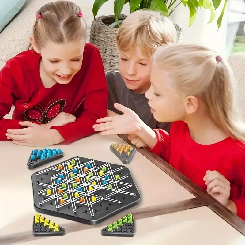 Triangle Chess & Rubber Band Game