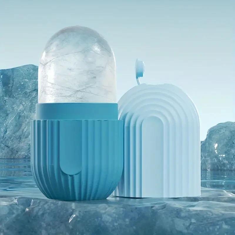 Silicone Facial Ice Roller for All Skin Types