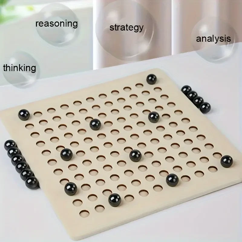 Magnetic Clash Chess Game for Kids - Educational Tabletop Strategy Game, Brain Teaser Toy