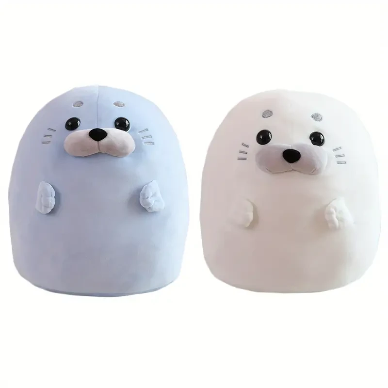 30cm/11.81in Super Soft Seal Plush Chubby Snuggle Seal Sea Animal Plush