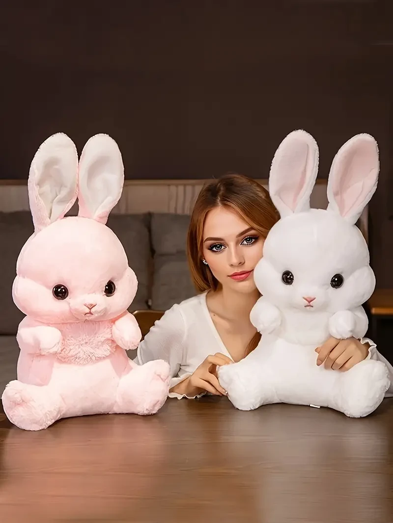 Adorable Long-Eared Rabbit Plush Toy