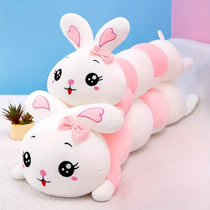 1pc Cute Cartoon Rabbit Long Body Plush Cute High Quality Stuffed