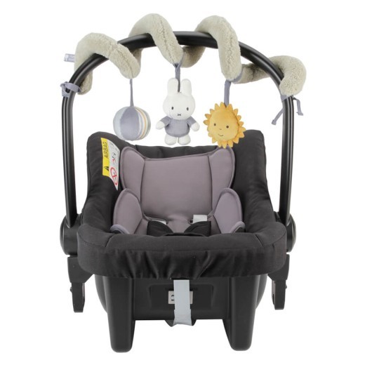 Miffy Fluffy Spiral Toy Blue/Green