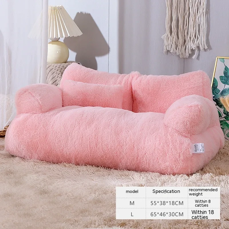 Luxury Cat Bed Sofa Winter Warm