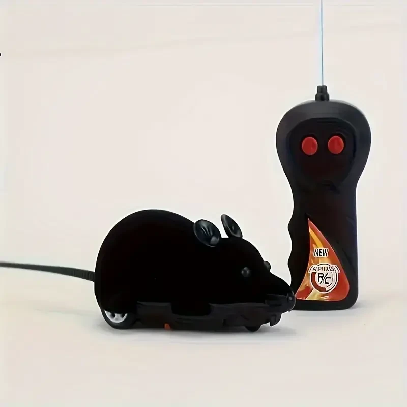 Wireless Remote Control Rat Prank Toy, Realistic Cat Teaser