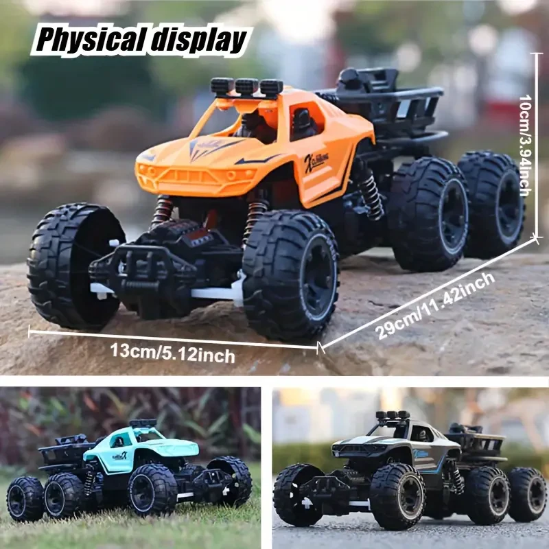 Wireless Remote Control Racing Car with Lights - Battery-Powered, Durable PP Material - Perfect Gift for Birthdays, Halloween, Christmas, Thanksgiving